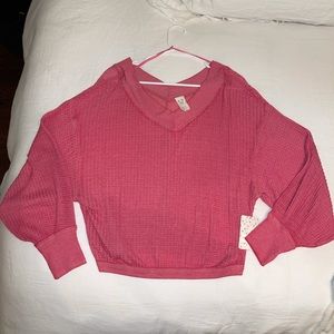 Free People Pink Top